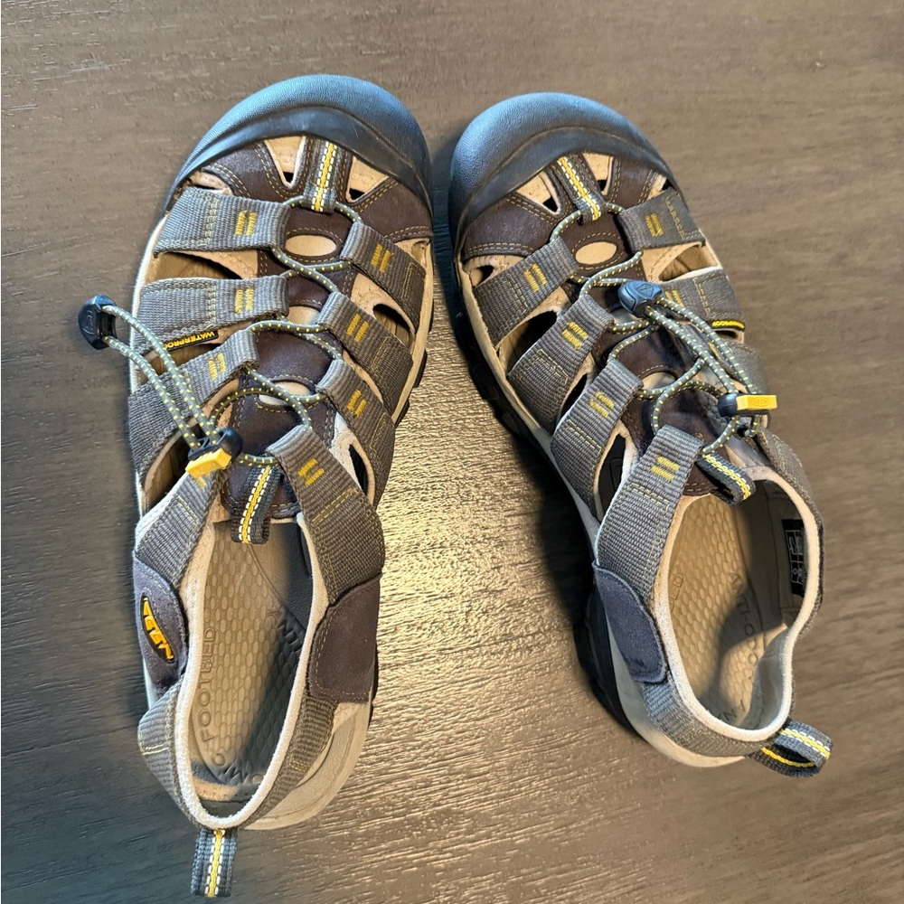 Keen brown/green and black soles - Picture 5 of 5